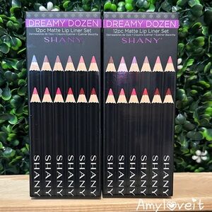 SHANY Dreamy Dozen Matte Lip Liner Set X 2 Vegan